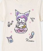Playera de Licencia Kuromi de  Niña Infantil