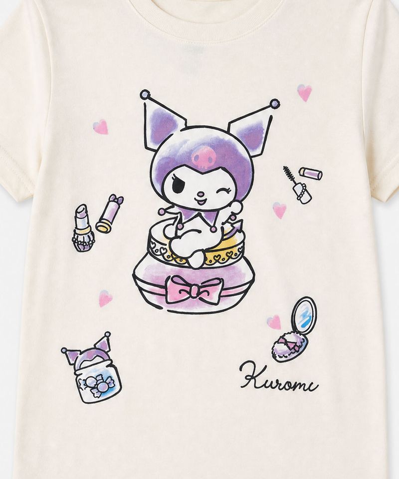 Playera de Licencia Kuromi de  Niña Infantil