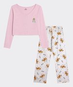 Set Pijama Pantalón y Playera Garfield de  Dama