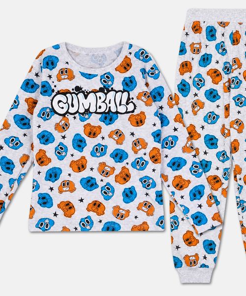 Set Pijama Pantalón y Playera Gumball de  Niño Infantil