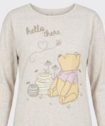 Camisón Manga Larga Winnie The Pooh de  Dama