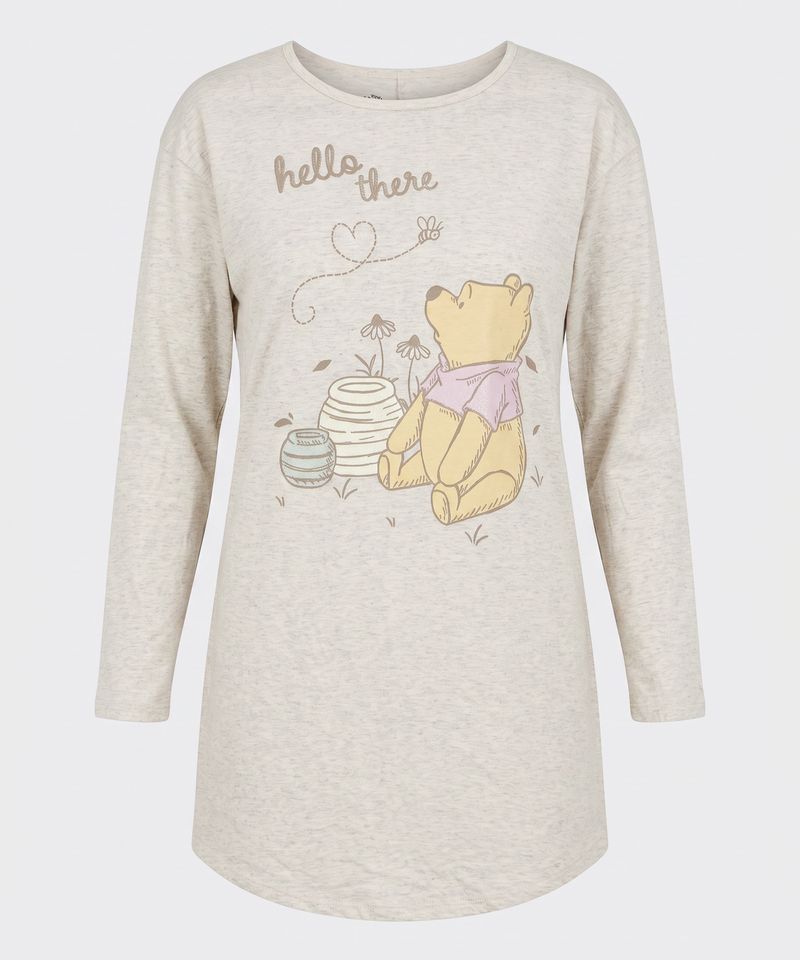 Camisón Manga Larga Winnie The Pooh de  Dama