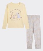 Set Pijama Pantalón y Playera Winnie The Pooh de  Dama