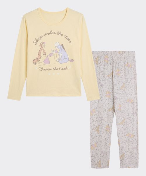 Set Pijama Pantalón y Playera Winnie The Pooh de  Dama