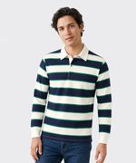 Playera Polo Manga Larga  de  Caballero