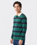 Playera Polo Manga Larga  de  Caballero