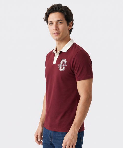 Playera Polo Manga Corta  de  Caballero