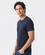 Playera Henley  de  Caballero
