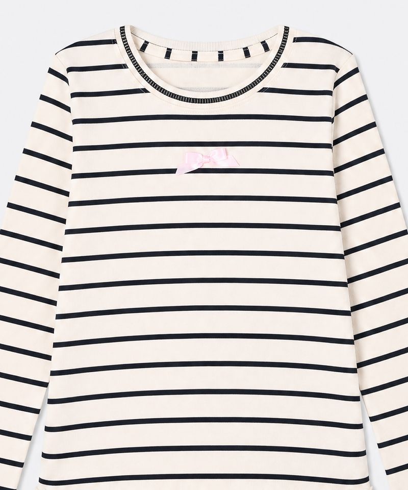 Playera Manga Larga  de  Niña Infantil