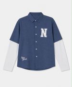 Camisa Manga Larga de Niño Juvenil