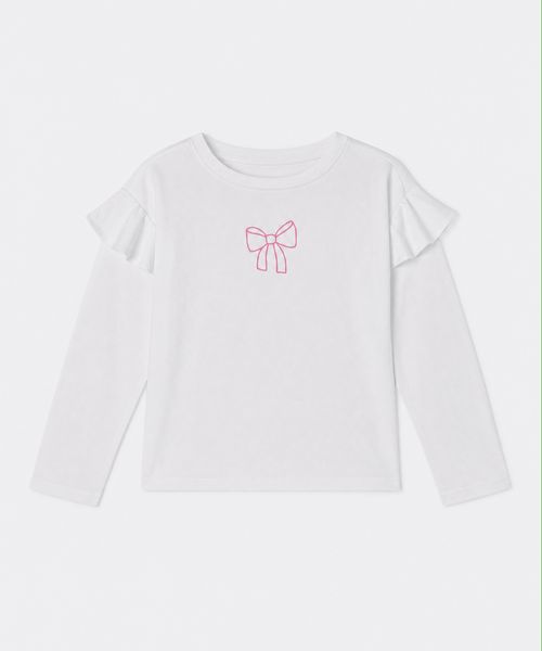 Playera Manga Larga  de  Beba Años