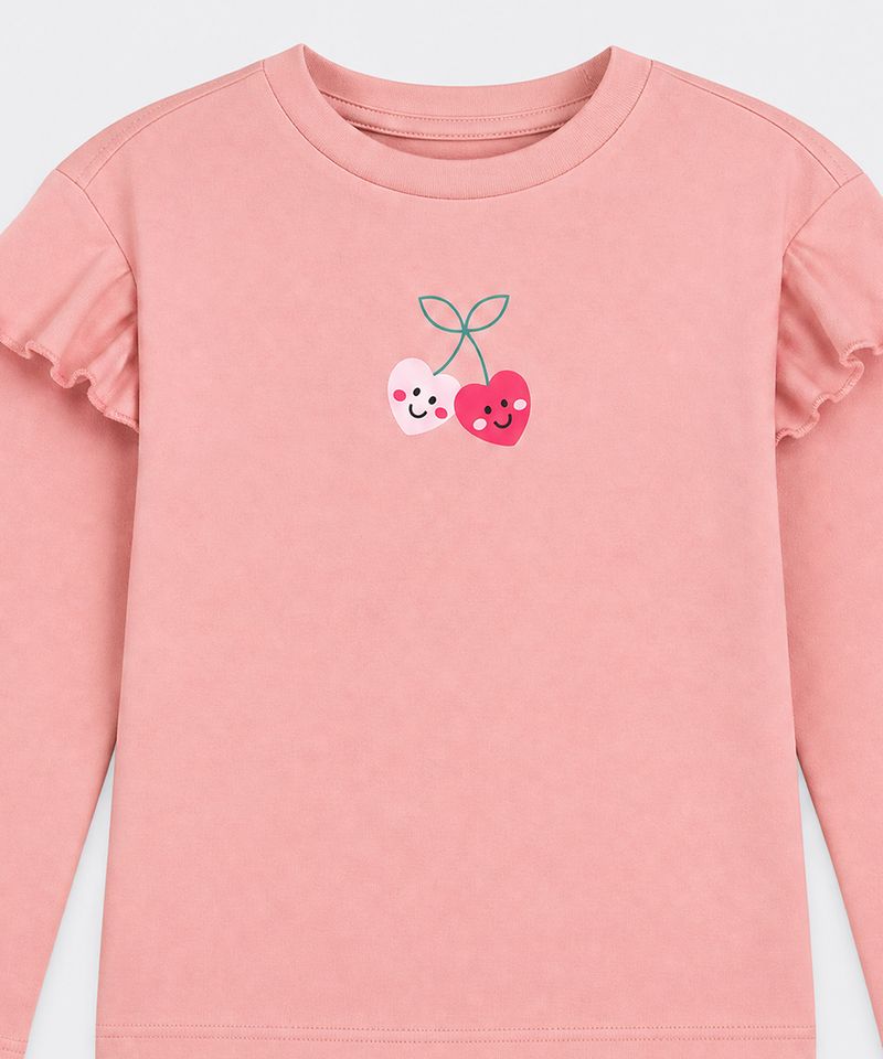 Playera Manga Larga de Beba Años
