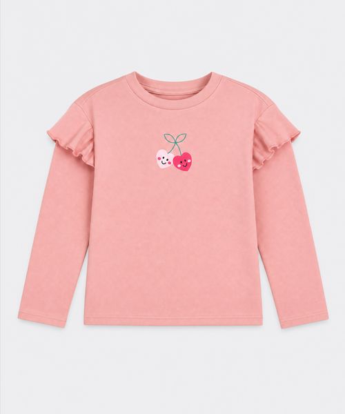Playera Manga Larga  de  Beba Años