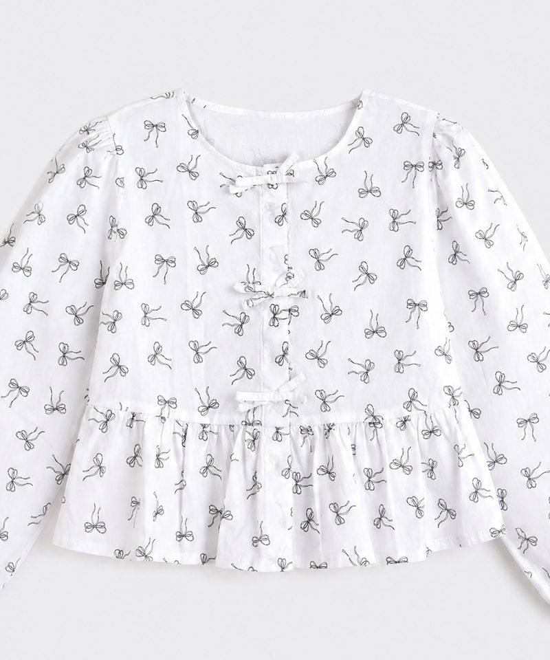 Blusa Manga Larga de Niña Infantil