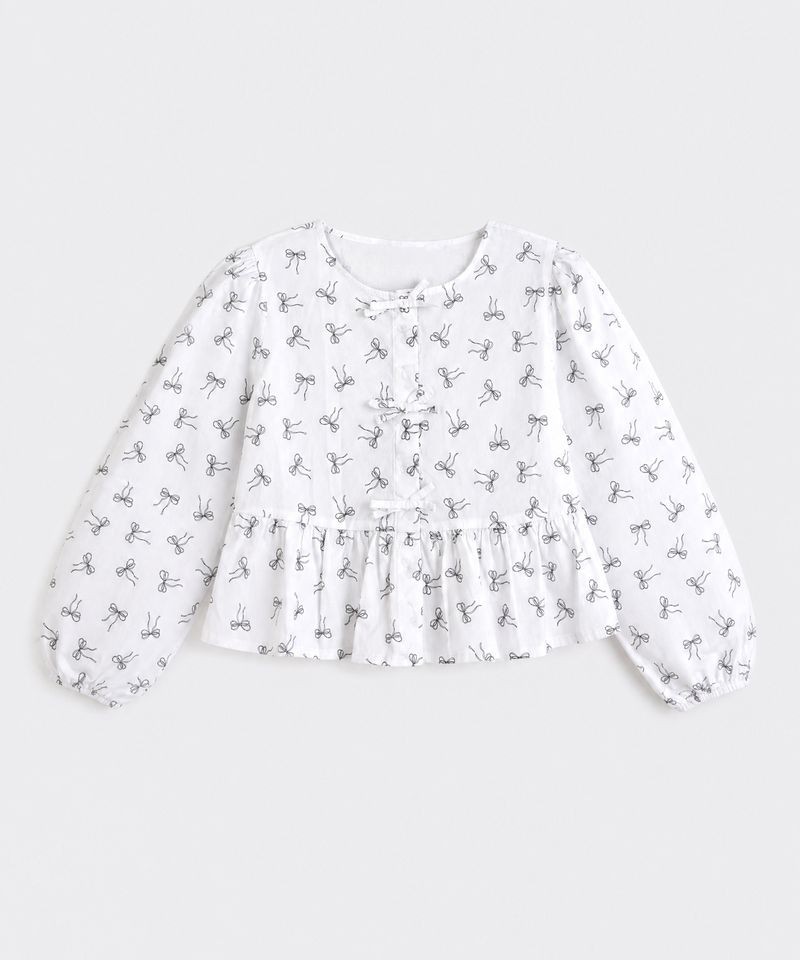 Blusa Manga Larga de Niña Infantil