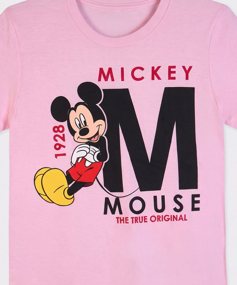 Playera de Licencia Mickey Mouse de Dama