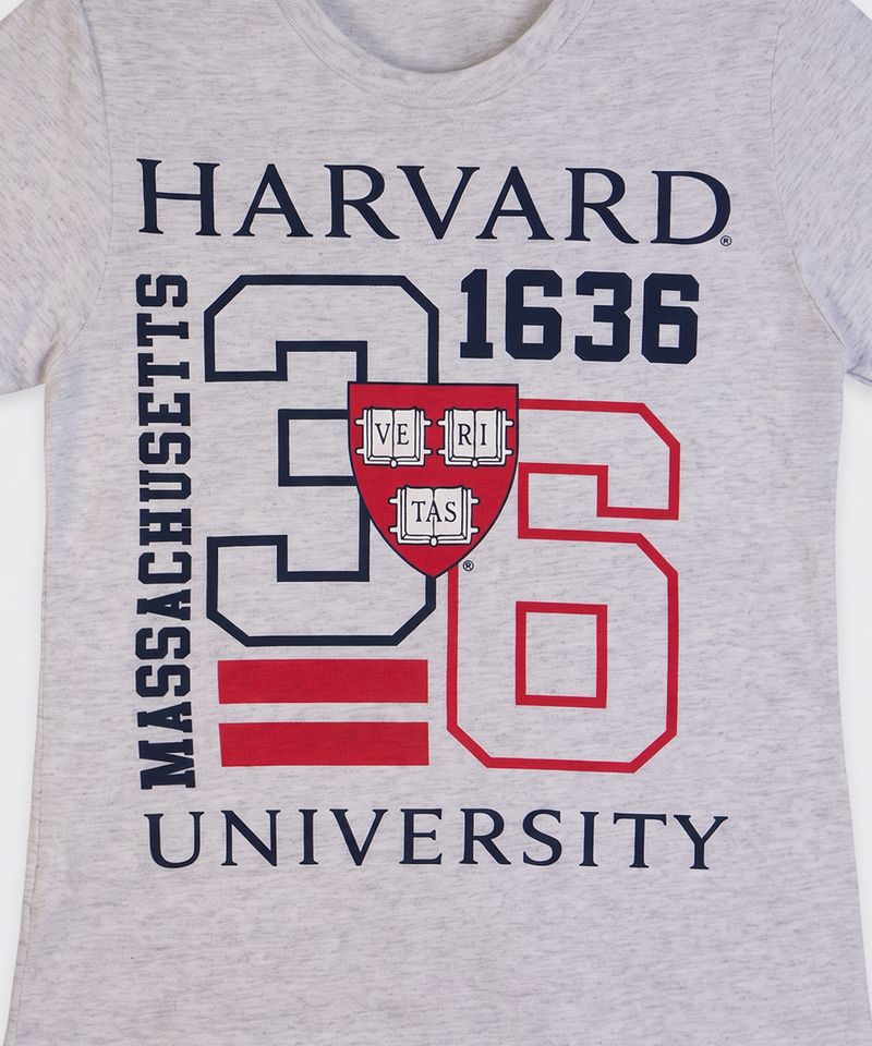 Playera de Licencia Harvard de Dama