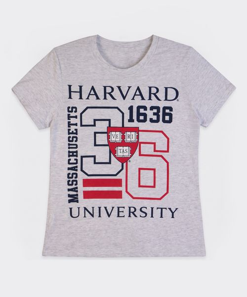 Playera de Licencia Harvard de  Dama