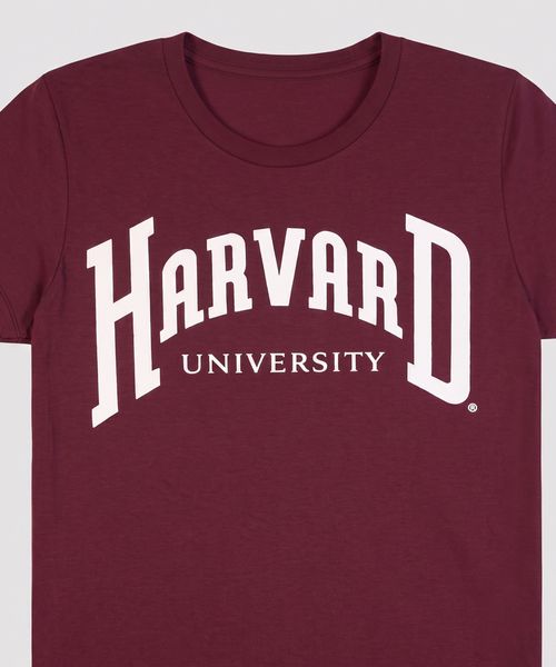 Playera de Licencia Harvard de  Dama
