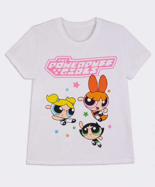 Playera de Licencia Chicas Superpoderosas de  Dama
