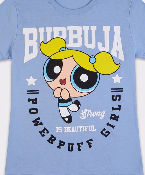 Playera de Licencia Chicas Superpoderosas de  Dama