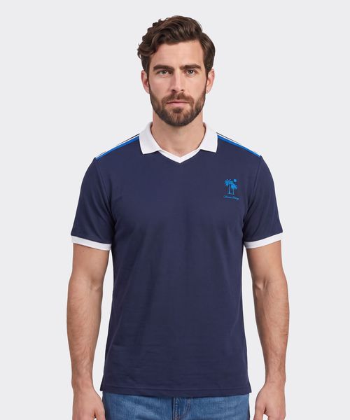 Playera Polo Manga Corta  de  Caballero