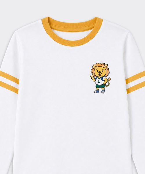 Playera Manga Larga  de  Bebo Años