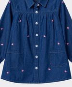 Vestido Manga Larga  de  Beba Años
