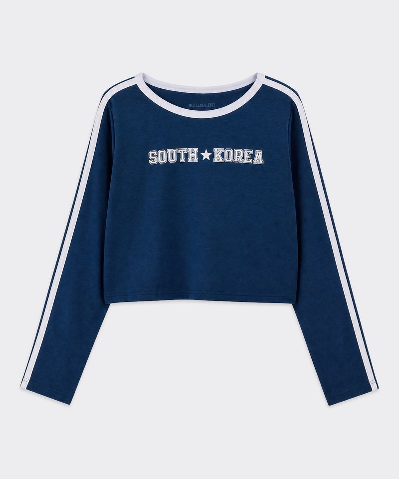 Playera Manga Larga  de  Niña Juvenil