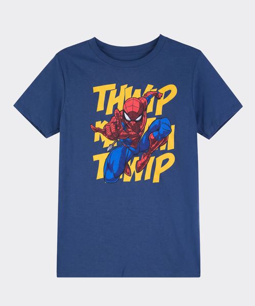 Playera de Licencia Spiderman de  Niño Juvenil