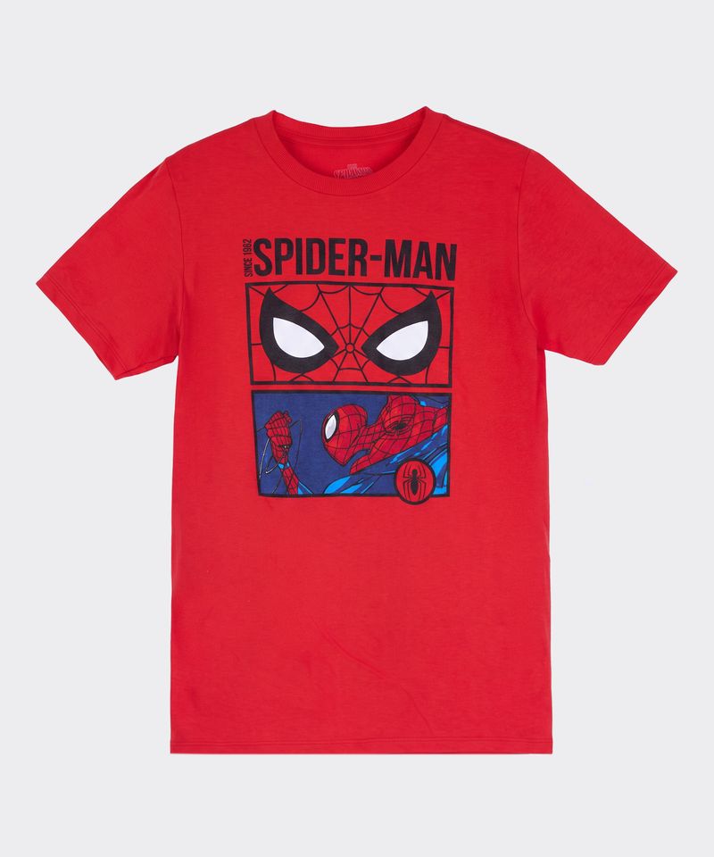 Playera de Licencia Spiderman de  Niño Juvenil
