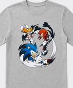 Playera de Licencia Sonic de  Niño Infantil