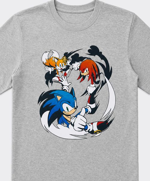 Playera de Licencia Sonic de  Niño Infantil