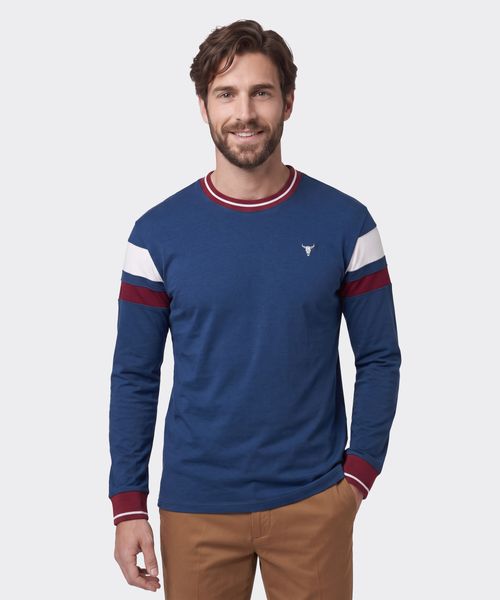 Playera Manga Larga  de  Caballero
