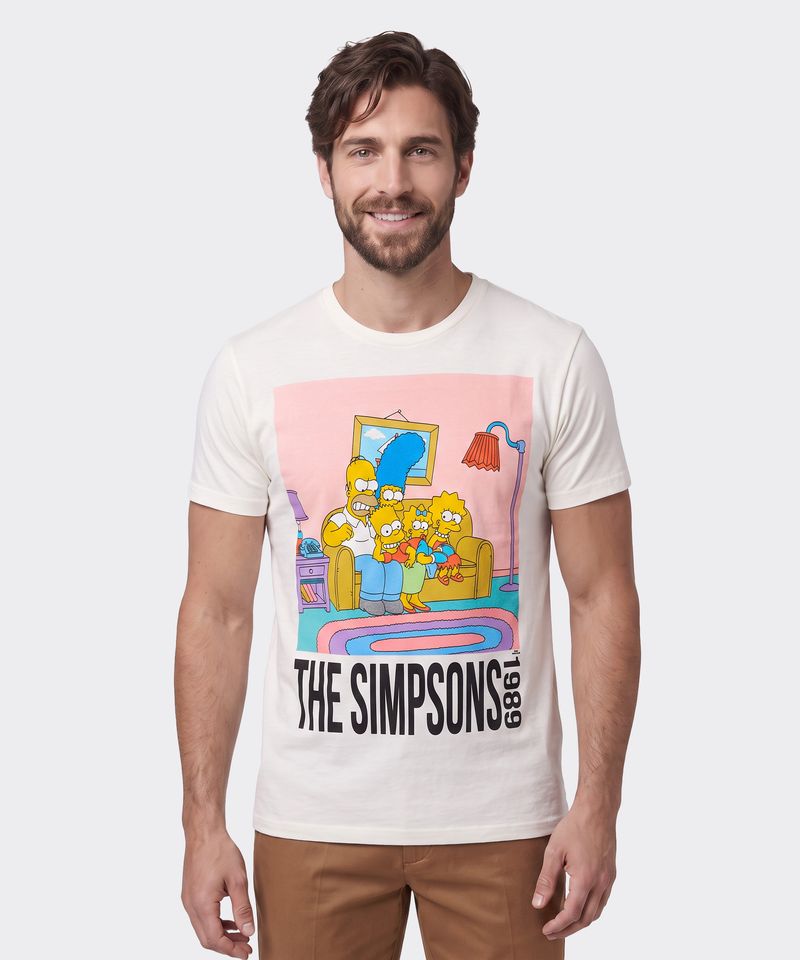 Playera de Licencia Simpsons de  Caballero