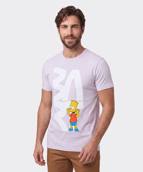 Playera de Licencia Simpsons de  Caballero