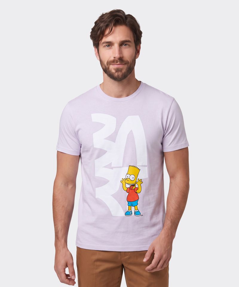 Playera de Licencia Simpsons de  Caballero