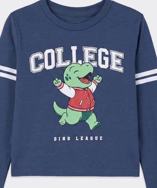 Playera Manga Larga  de  Bebo Años