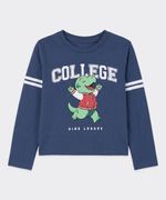 Playera Manga Larga  de  Bebo Años