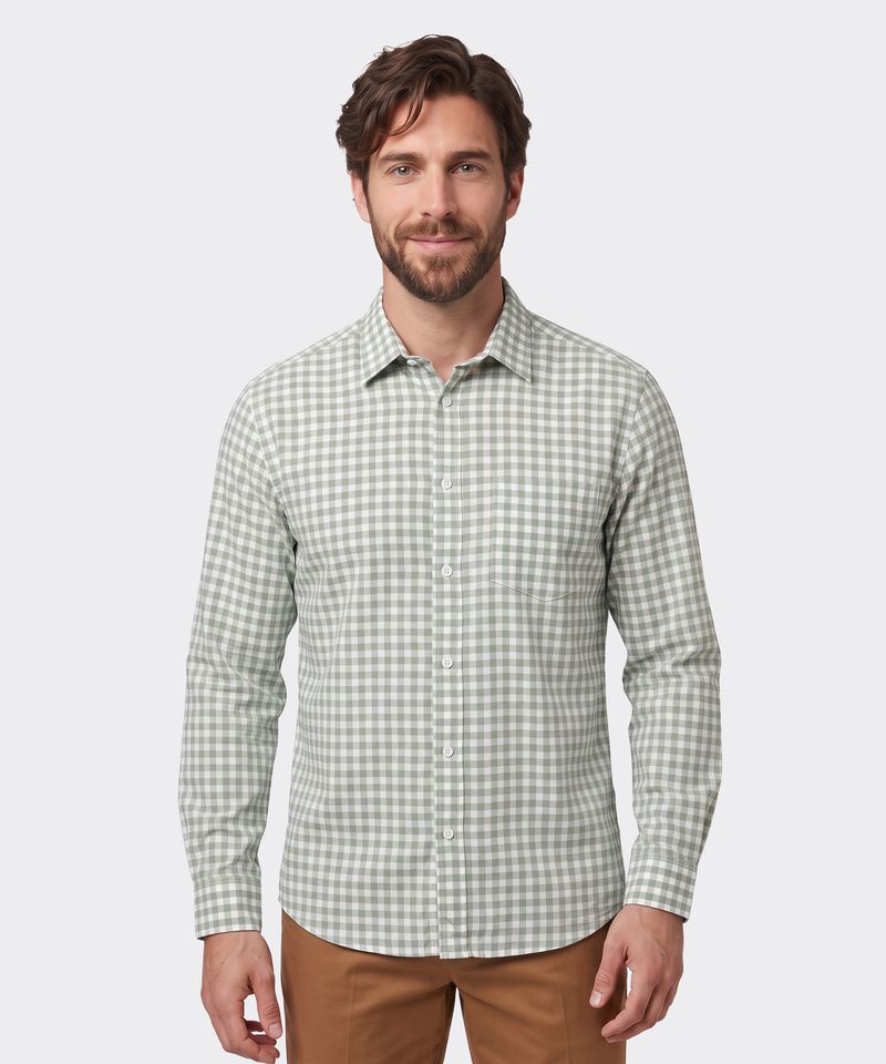 Camisa Manga Larga  de  Caballero