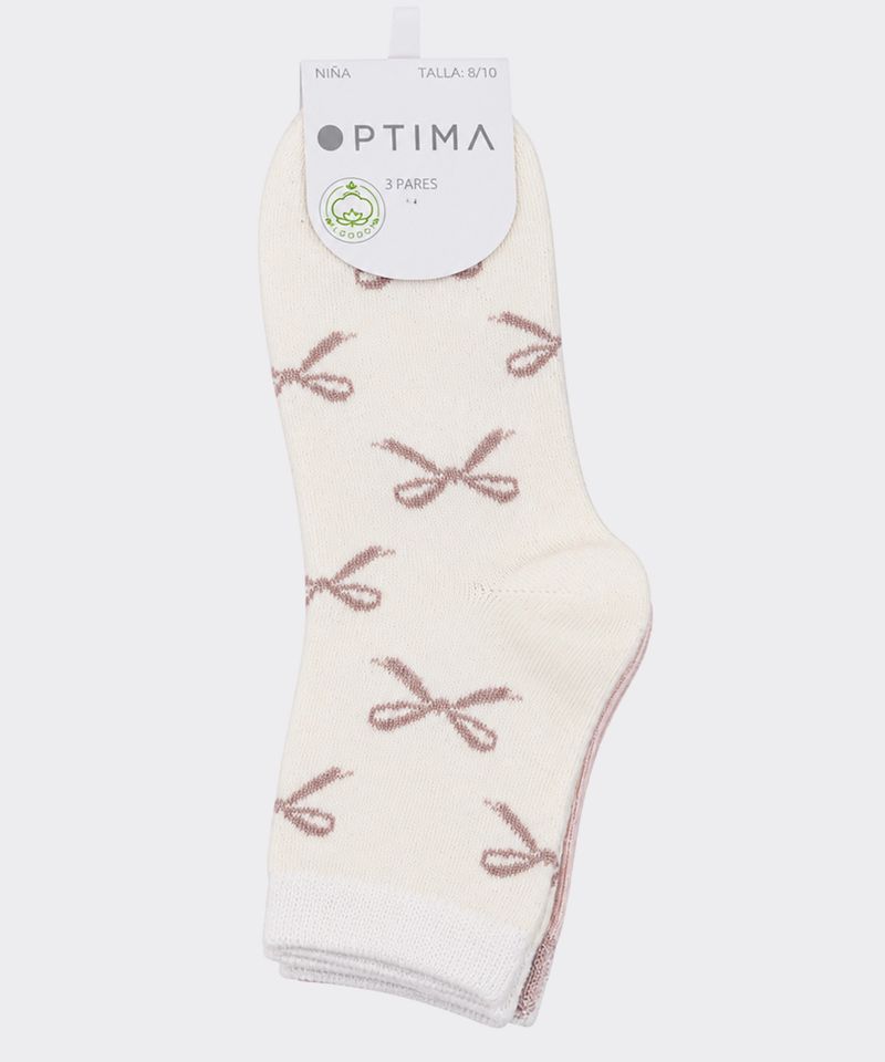Calceta Pack  de  Niña Infantil