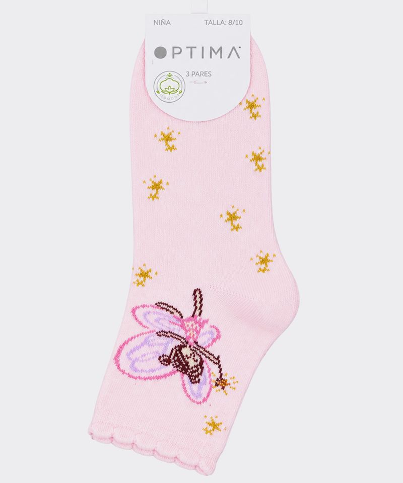 Calceta Pack  de  Niña Infantil