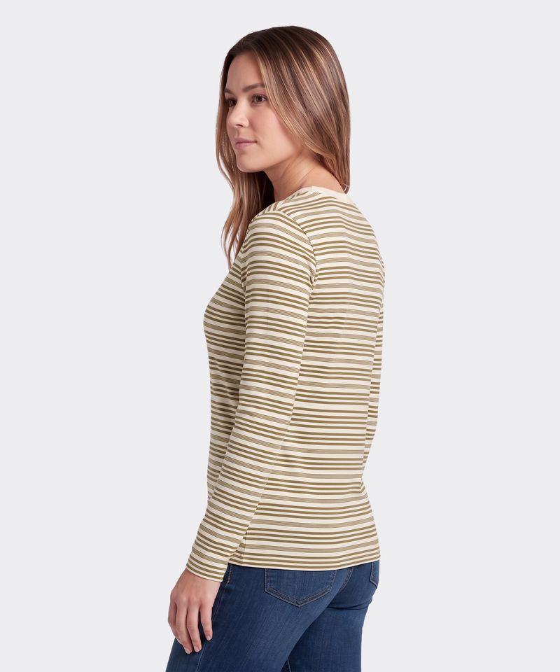 Playera Manga Larga  de  Dama