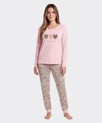 Set Pijama Polar  de  Dama
