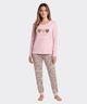 Set Pijama Polar  de  Dama