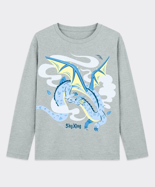 Playera Manga Larga  de  Niño Infantil