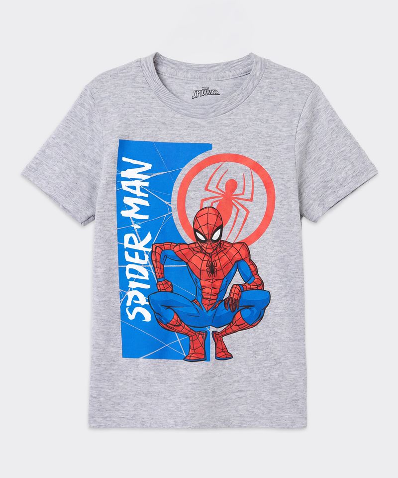 Playera de Licencia Spiderman de Niño Infantil