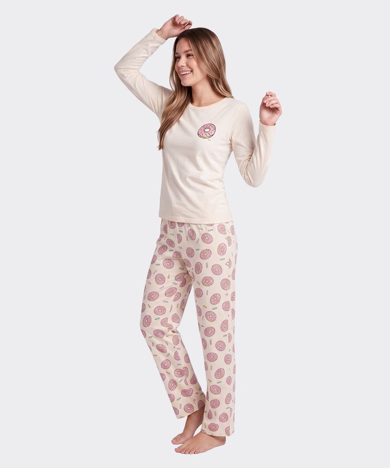 Set Pijama Pantalón y Playera Simpsons de Dama