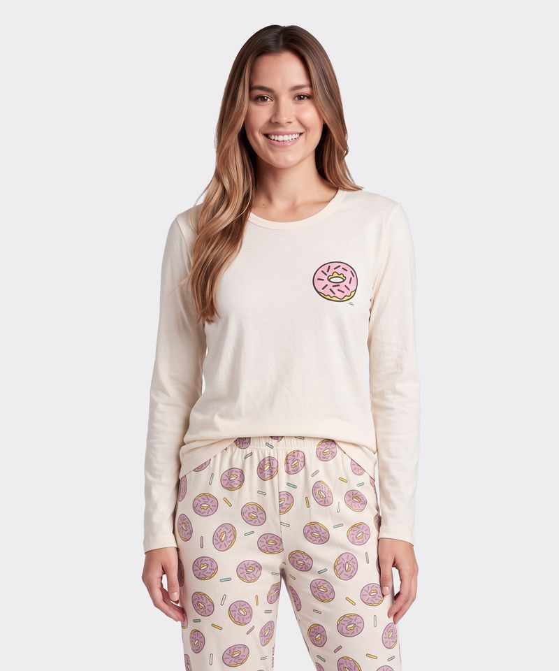 Set Pijama Pantalón y Playera Simpsons de Dama