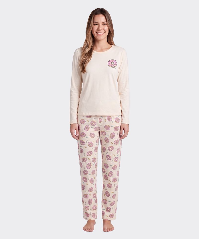 Set Pijama Pantalón y Playera Simpsons de Dama